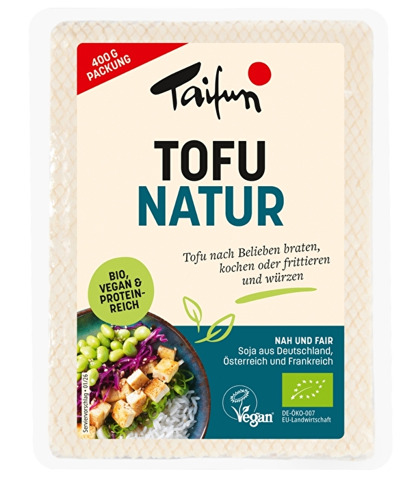 Der Tofu Natur von Taifun im 400g-Pack passt sich hervorragend deinen eigenen Geschmacksvorstellungen an!
