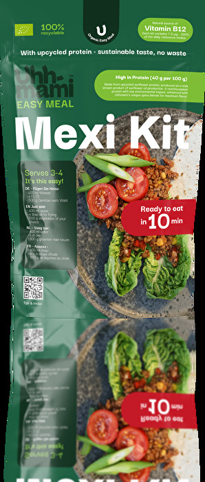 Das Mexi Kit von Uhhmami ist in wenigen Minuten zubereitet und bietet bis zu vier Portionen.