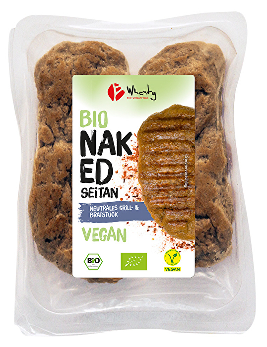 Das NAKED Seitan Bio Brat- und Grillstück von Wheaty ist die ideale Grundlage für deine eigenen Rezeptideen.