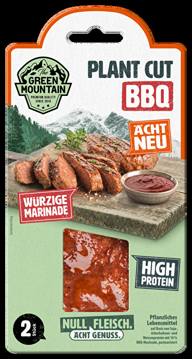 Der Plant Cut BBQ von The Green Mountain begeistert mit einem kräftig würzigen, rauchigen Geschmack und einer leicht säuerlichen Note.