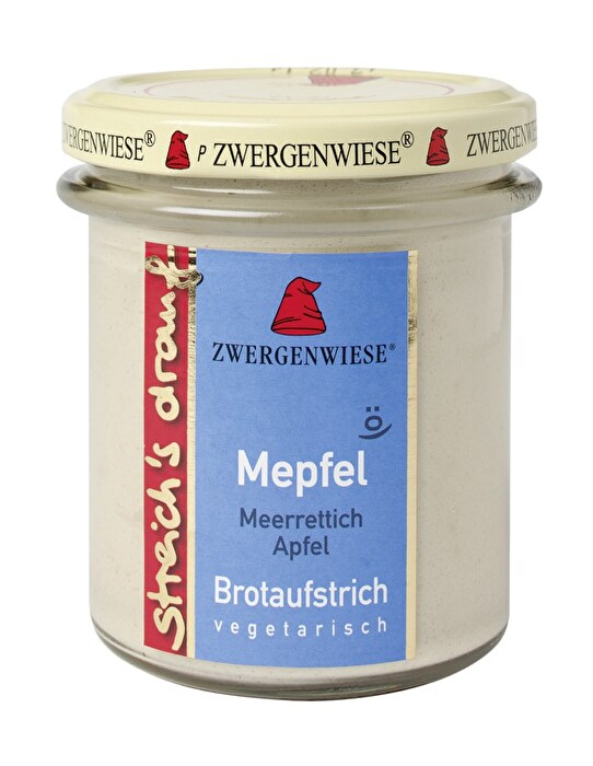 Veganer Brotaufstrich streichs drauf Mepfel von Zwergenwiese günstig bei kokku im veganen Onlineshop kaufen!