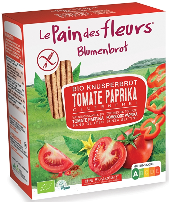 Le Pain Des Fleurs Blumenbrot Tomate Paprika Kokku Dein Veganer