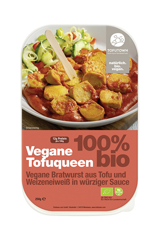 TOFUTOWN vegane Tofuqueen kokku Dein veganer