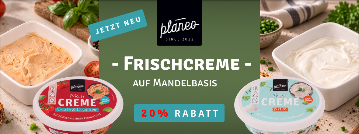 20% auf Frischcreme von planeo bei kokku-online.de