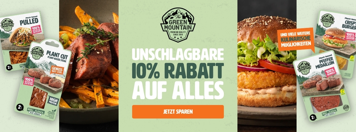 10% auf alle Produkte von The Green Mountain bei kokku-online.de