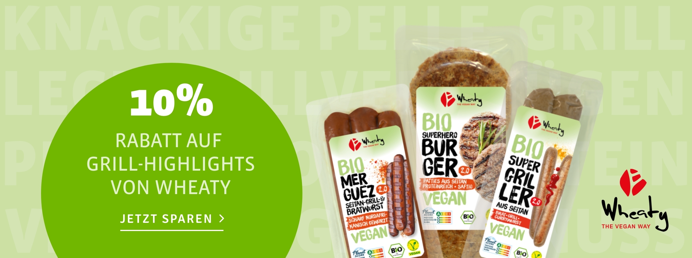 10% auf Ausgewähltes von Wheaty bei kokku-online.de