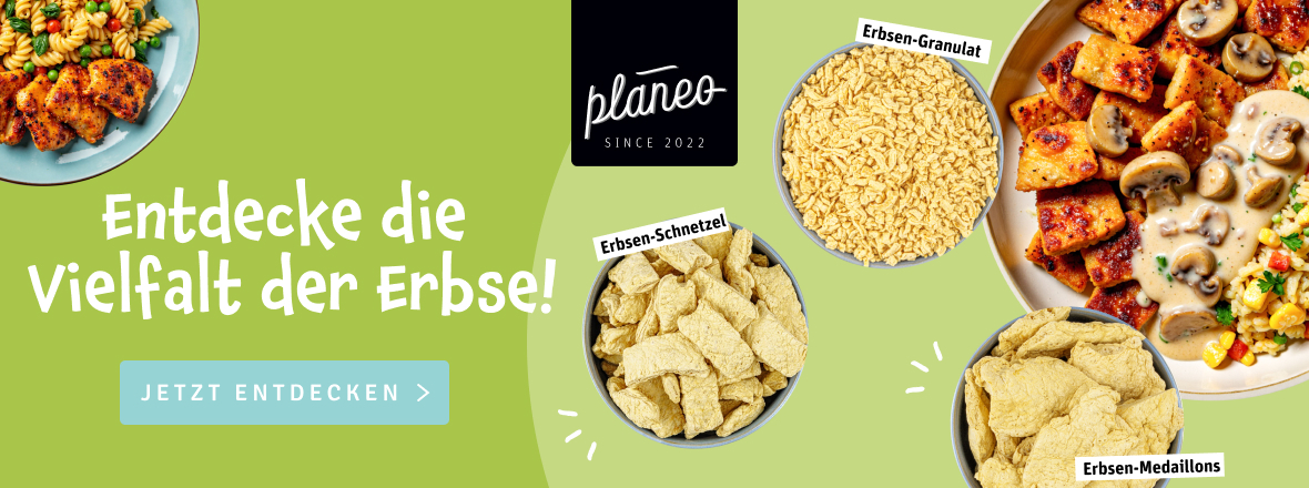 Entdecke die Vielfalt der Erbse von planeo bei kokku-online.de!