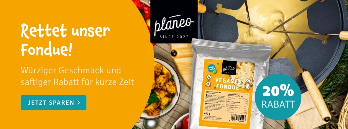 20% auf das Fondue von planeo!